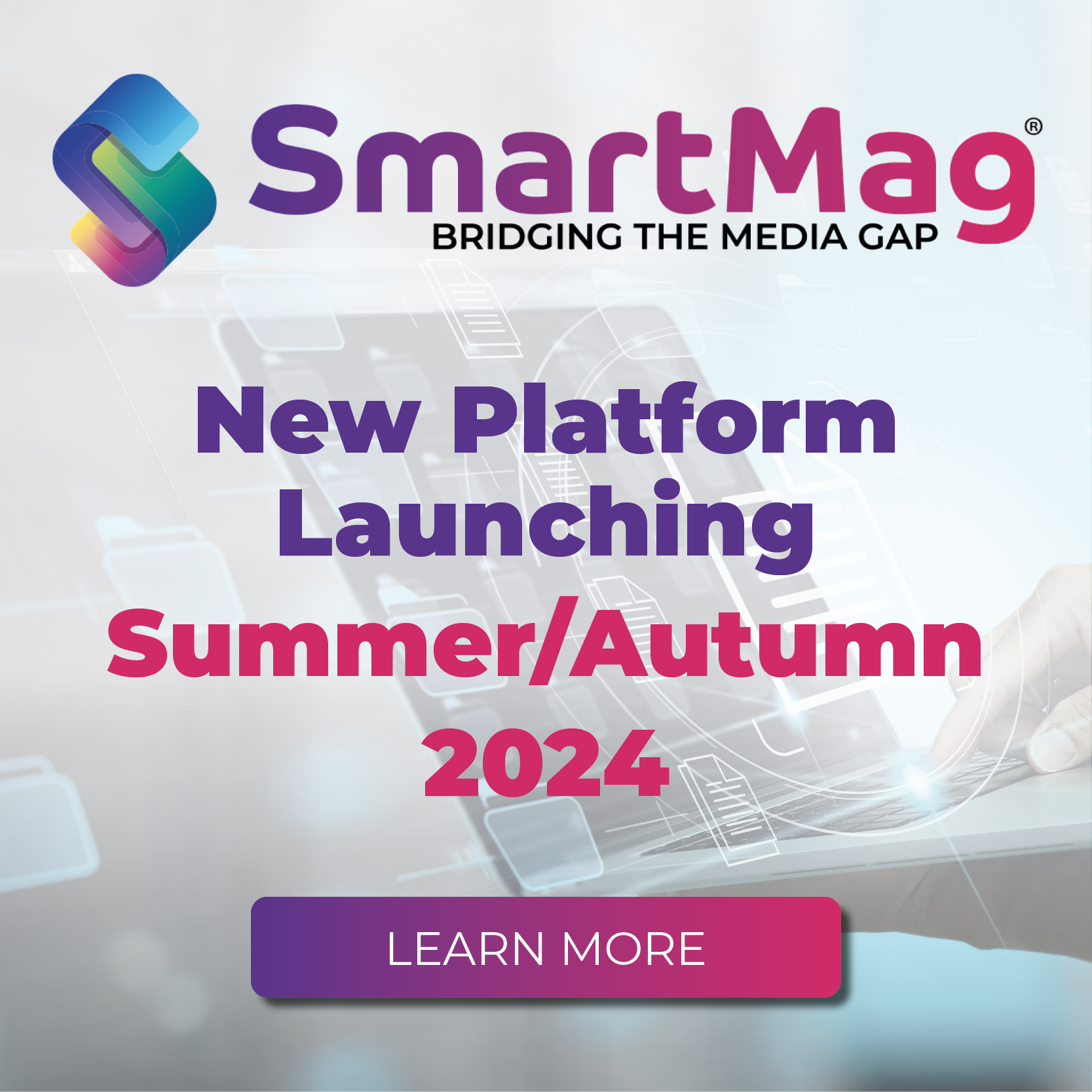 SmartMag Pre-Launch Banner Mobile